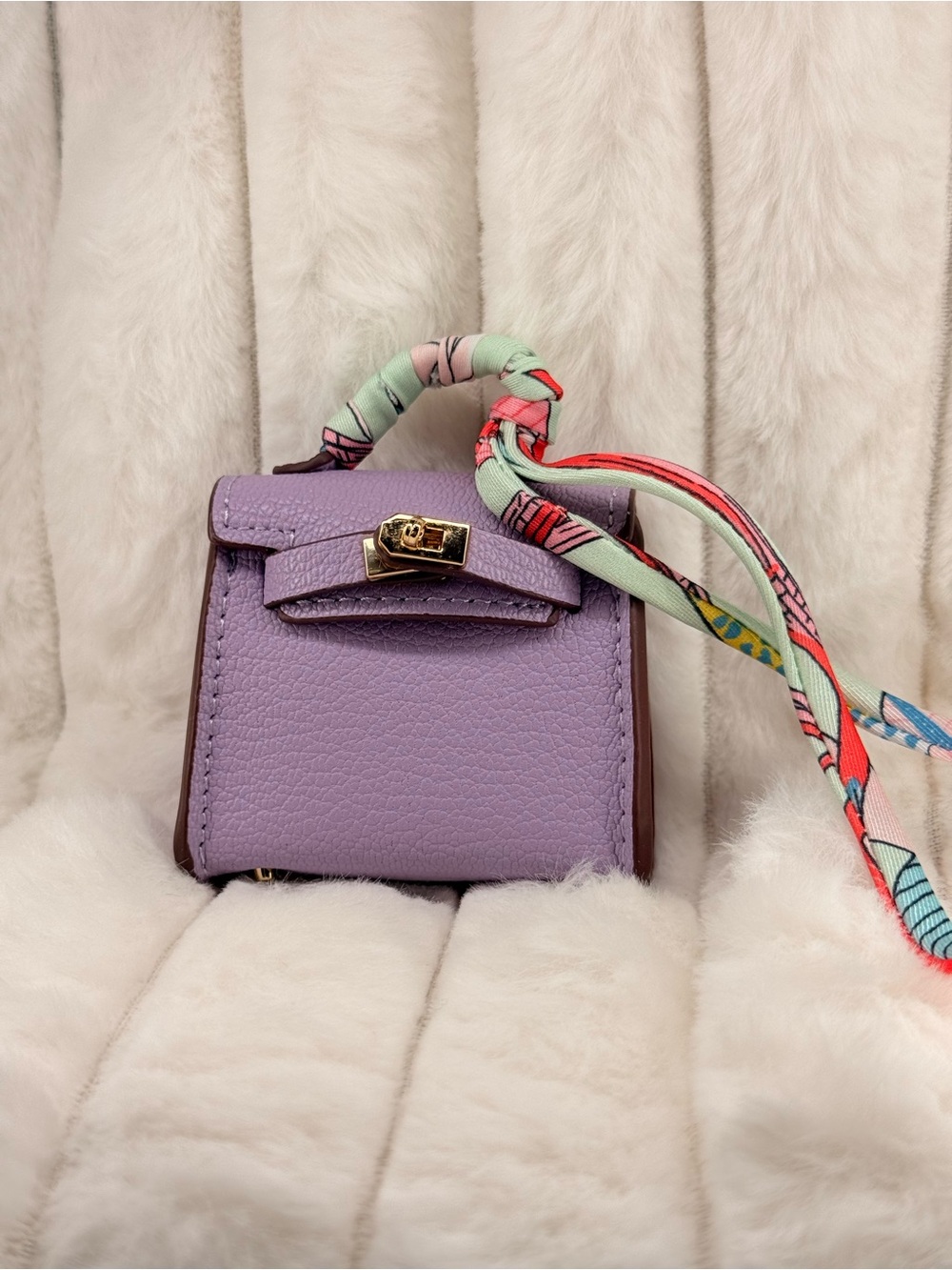 Designer-Style Mini Handbag Charm - Multiple Colors - Picture 6 of 16